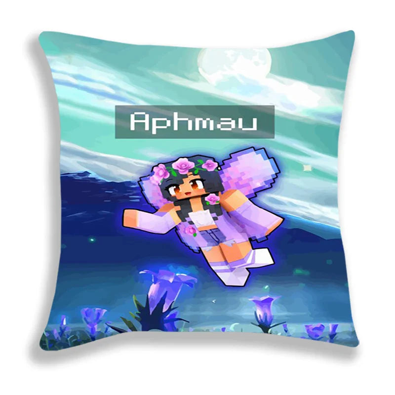 New Aphmau Pillow Case Cute Cartoon Pillowcase Cushion