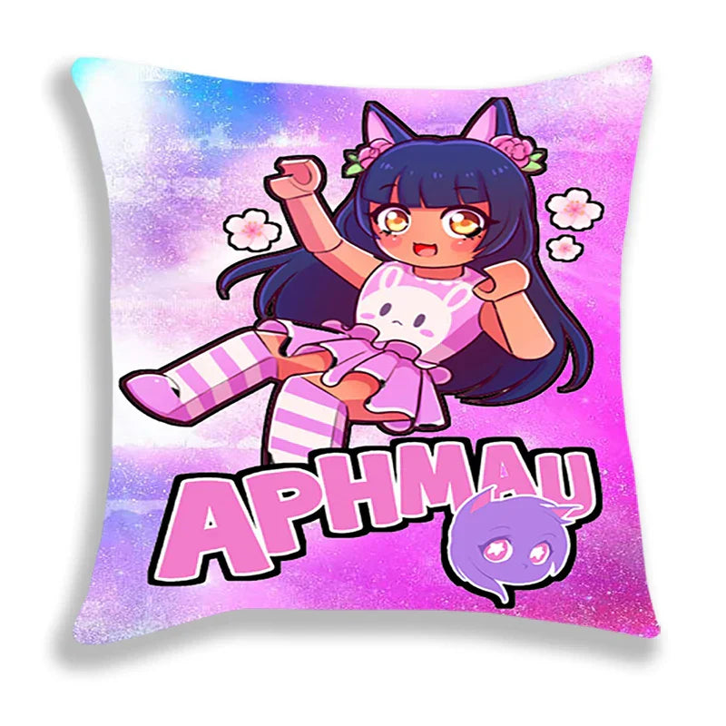 New Aphmau Pillow Case Cute Cartoon Pillowcase Cushion