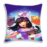 New Aphmau Pillow Case Cute Cartoon Pillowcase Cushion