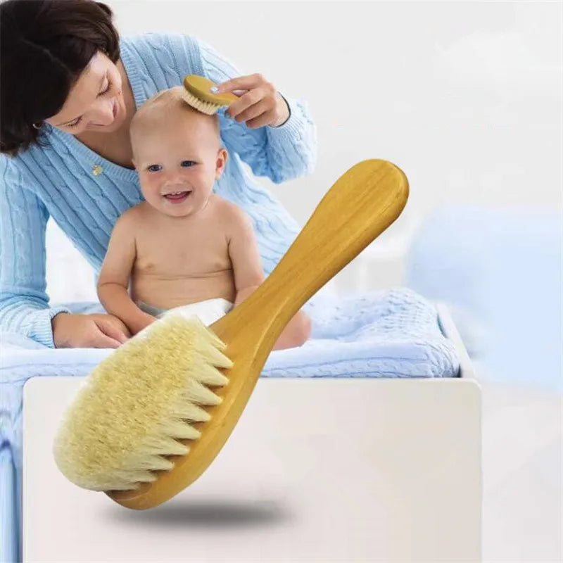 New Baby Care Pure Natural Wool Baby Wooden