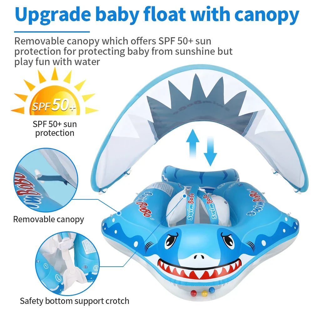 New Baby Swimming Float Ring Inflatable Infant Floating