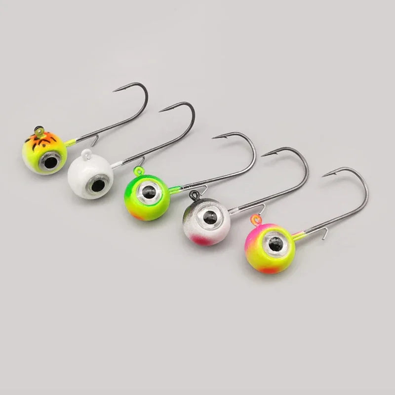 New Big Eyes Jig Head Fishing Hooks with