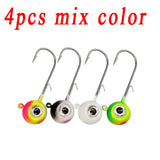 New Big Eyes Jig Head Fishing Hooks with