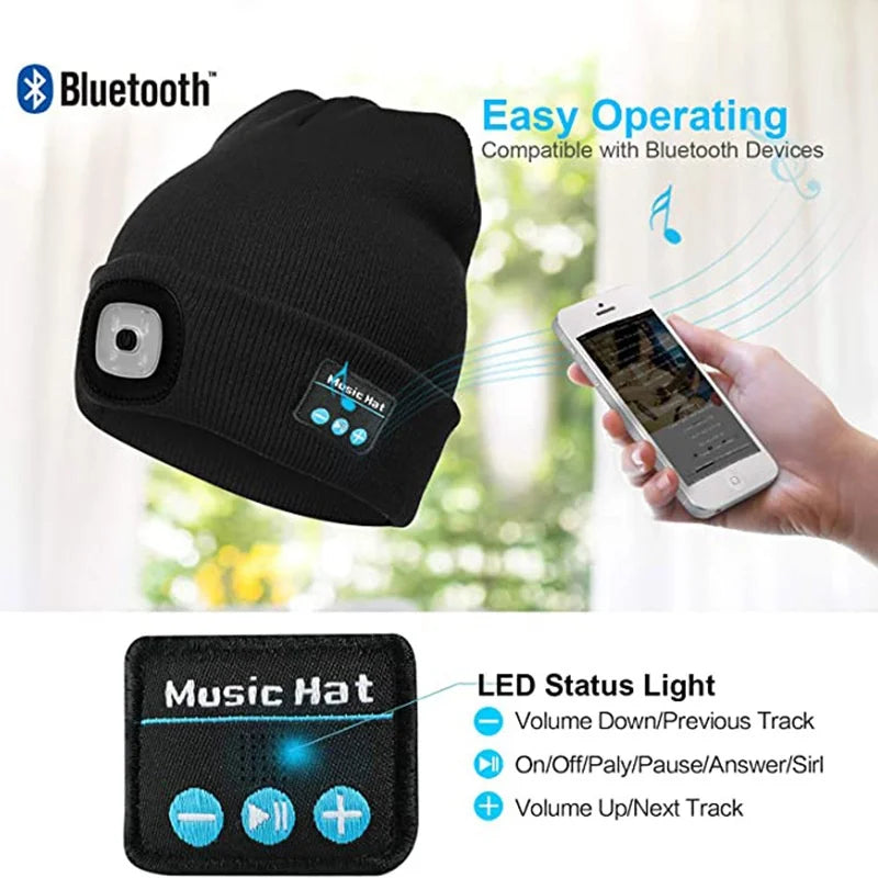 New Bluetooth Music Wireless Call Night Running Outdoor