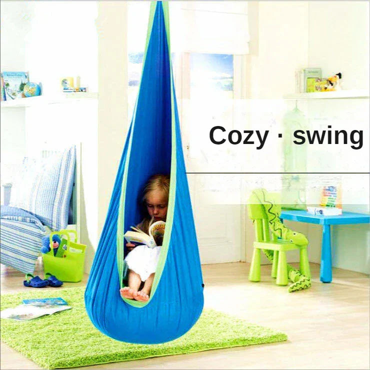 New Children's Hanging Chair Portable Parachute Cloth Swing