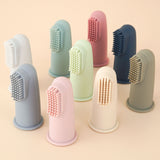 New Color Baby Soft Silicone Finger Toothbrush Infant