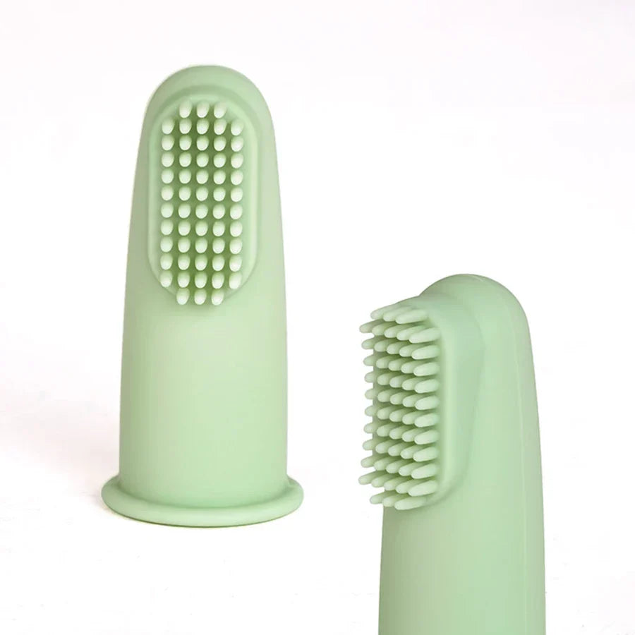New Color Baby Soft Silicone Finger Toothbrush Infant
