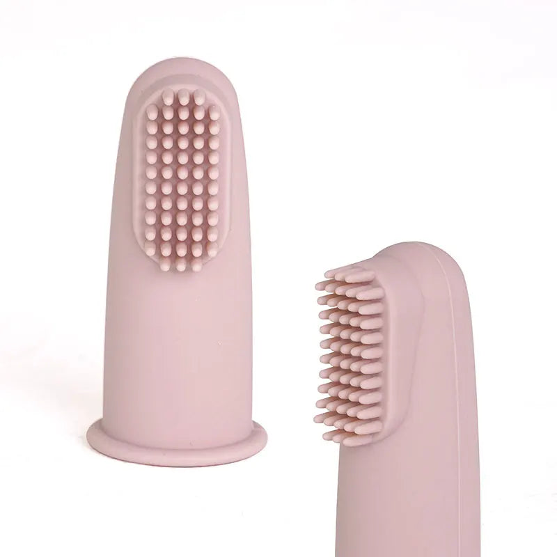 New Color Baby Soft Silicone Finger Toothbrush Infant