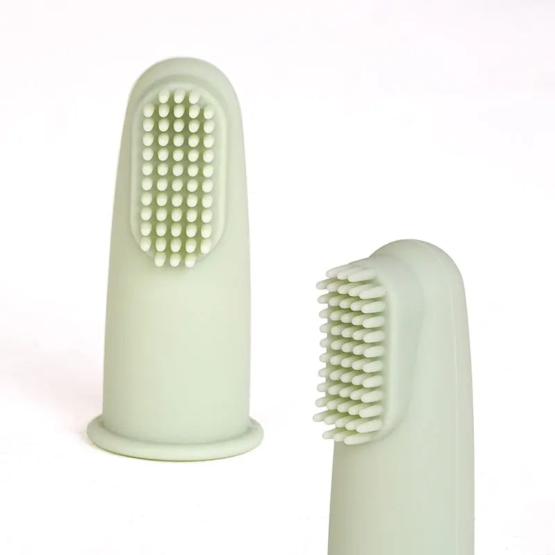 New Color Baby Soft Silicone Finger Toothbrush Infant