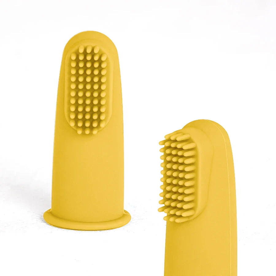 New Color Baby Soft Silicone Finger Toothbrush Infant