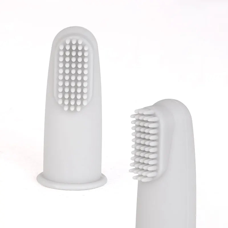 New Color Baby Soft Silicone Finger Toothbrush Infant