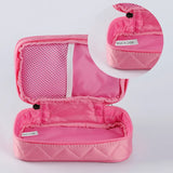 New Cosmetic Bag Portable Cosmetic Storage Bag Simple Large-Capacity Travel Double Zipper Makeup Pouch Waterproof Wash Bag