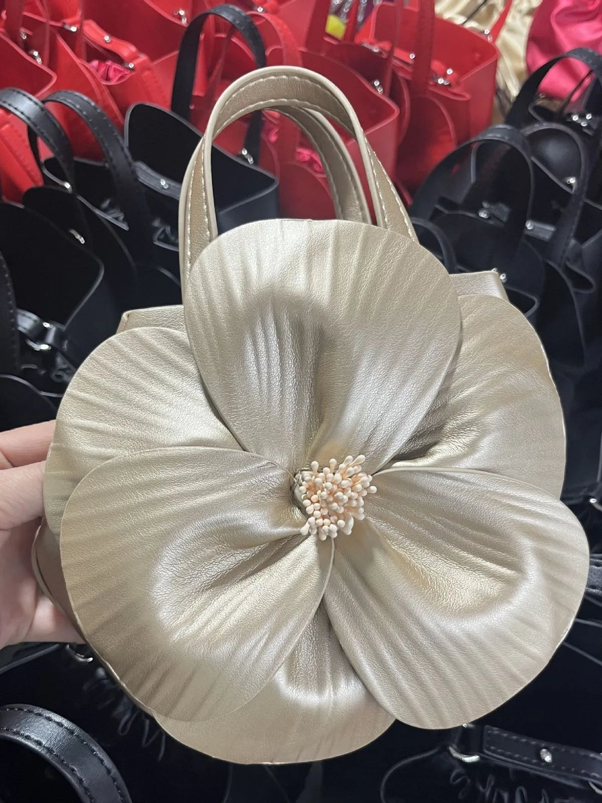 New Design Flower Clutches Bag Women's Elegant Handbag