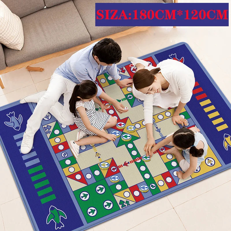 New Design Kids Carpet Ludo Board Game Mat