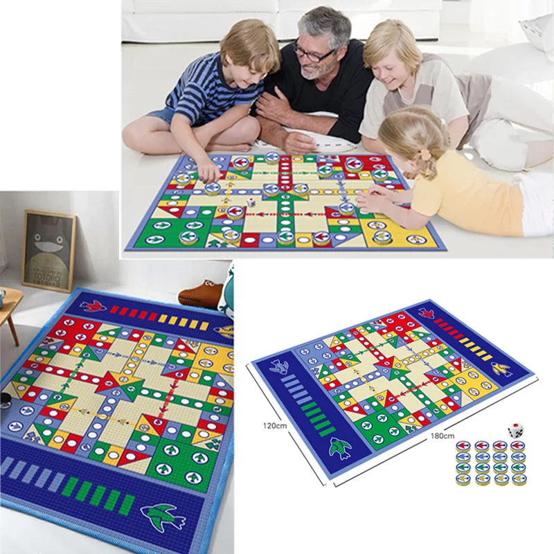 New Design Kids Carpet Ludo Board Game Mat