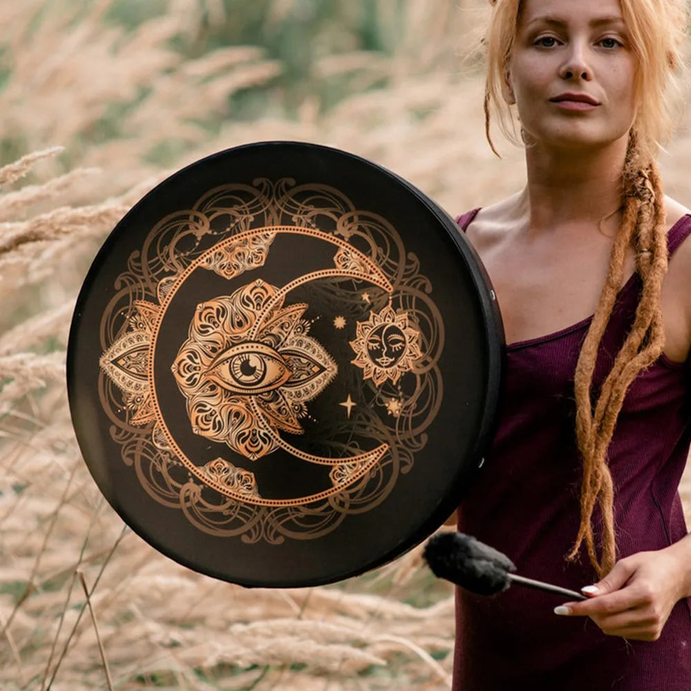 New Eye Drum VEGAN SHAMAN DRUM Holiday Decoration