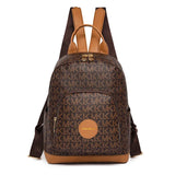New Famous Women's Retro Print Design Backpack Large