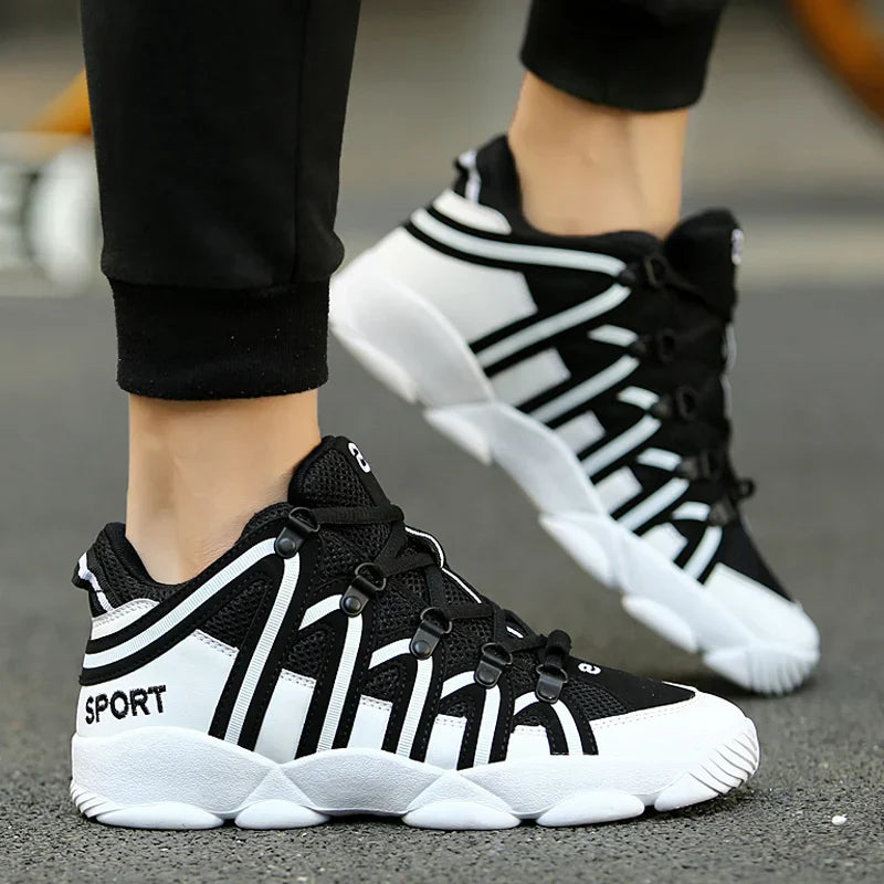 New Fashion Brand Men Shoes Summer Breathable City Leisure Luxury Sneakers Men Basket Femme Tenis Feminino Athletic Casual Shoes