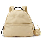 New Fashion PU Black Diaper Backpack for Baby