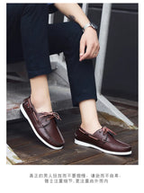 New Genuine Leather Loafers Men Moccasin Sneakers Driving Shoes Causal Men Shoes Women Footwear Docksides Classic Boat Shoes