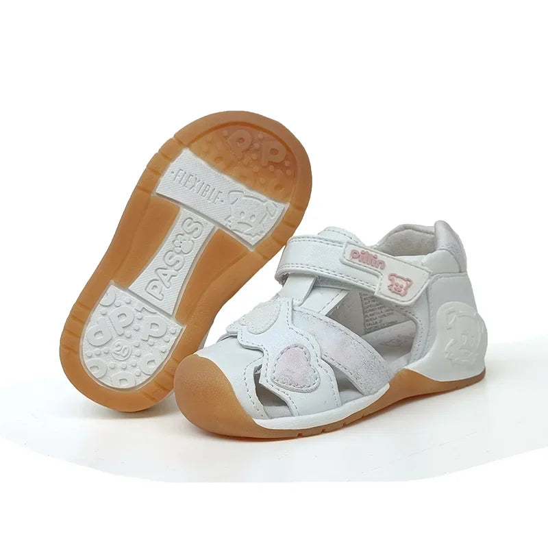 New Girls' Comfortable Sandals with Baotou, Arch Support,