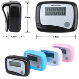 New Healthy Sports Pedometers 1pc Random Color LCD