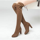 New High Boots Over The Knee Boots Abrasive