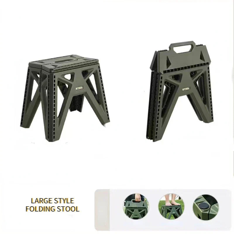 New Japanese-style Portable Outdoor Folding Stool Camping Fishing