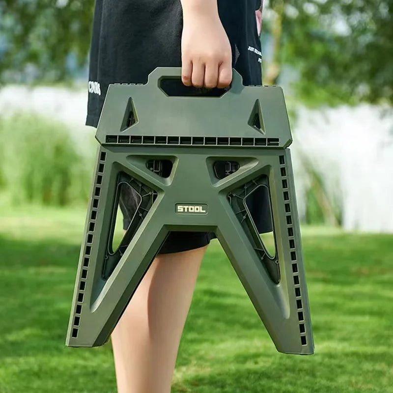 New Japanese-style Portable Outdoor Folding Stool Camping Fishing