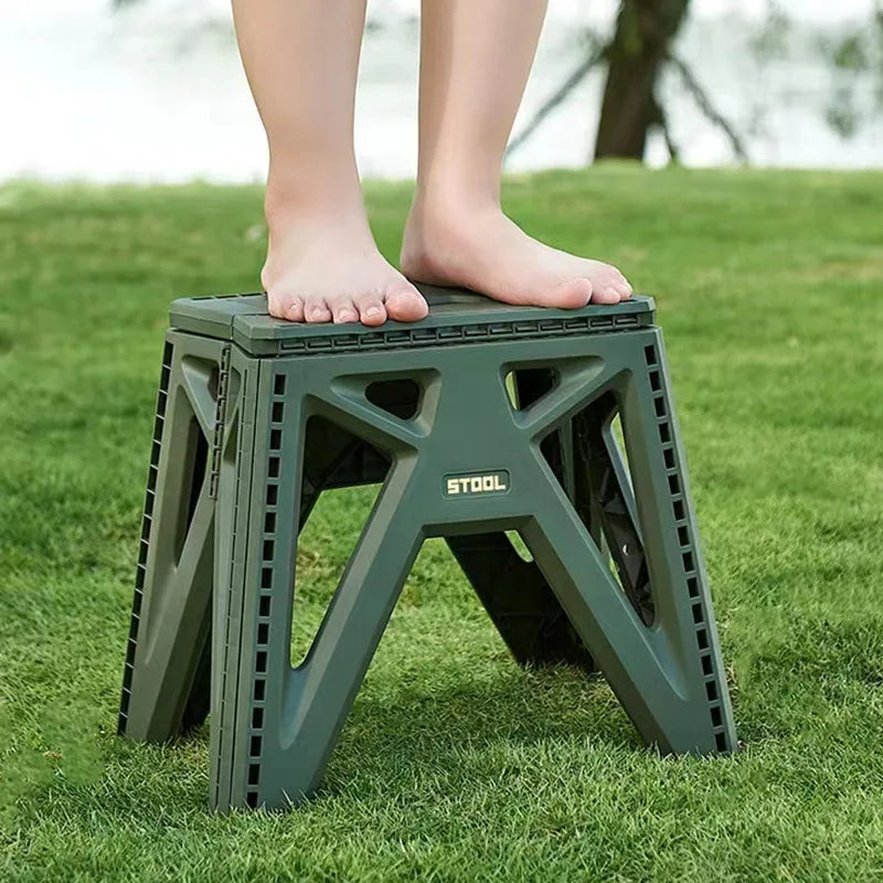 New Japanese-style Portable Outdoor Folding Stool Camping Fishing