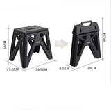 New Japanese-style Portable Outdoor Folding Stool Camping Fishing