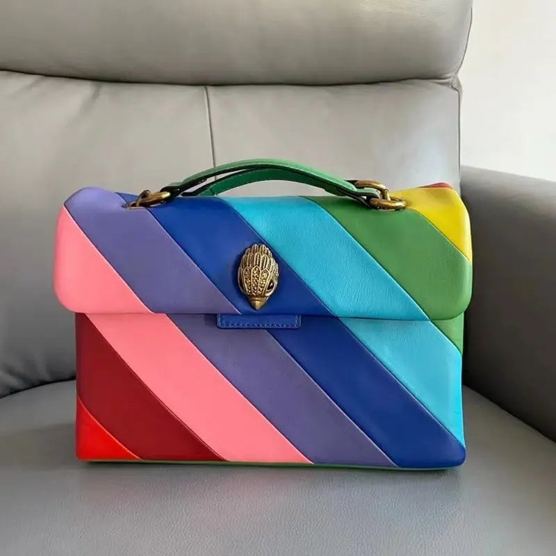 New Kurt Rainbow Bag Medium Size Chain Bag