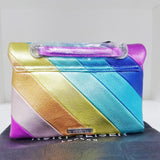 New Kurt Rainbow Bag Medium Size Chain Bag