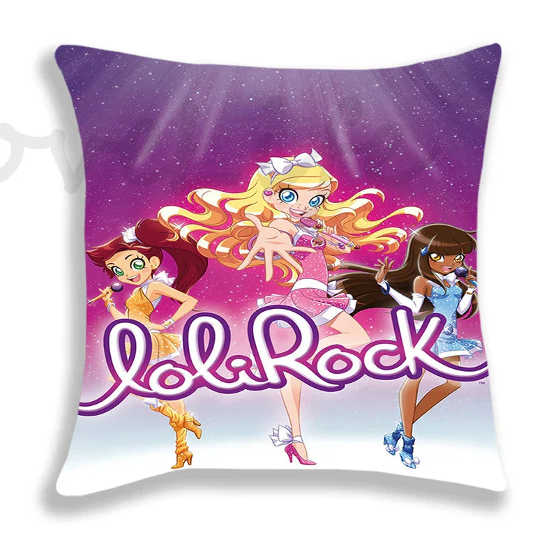New LoliRock Pillow Case Cute Cartoon Pillowcase 45x45cm
