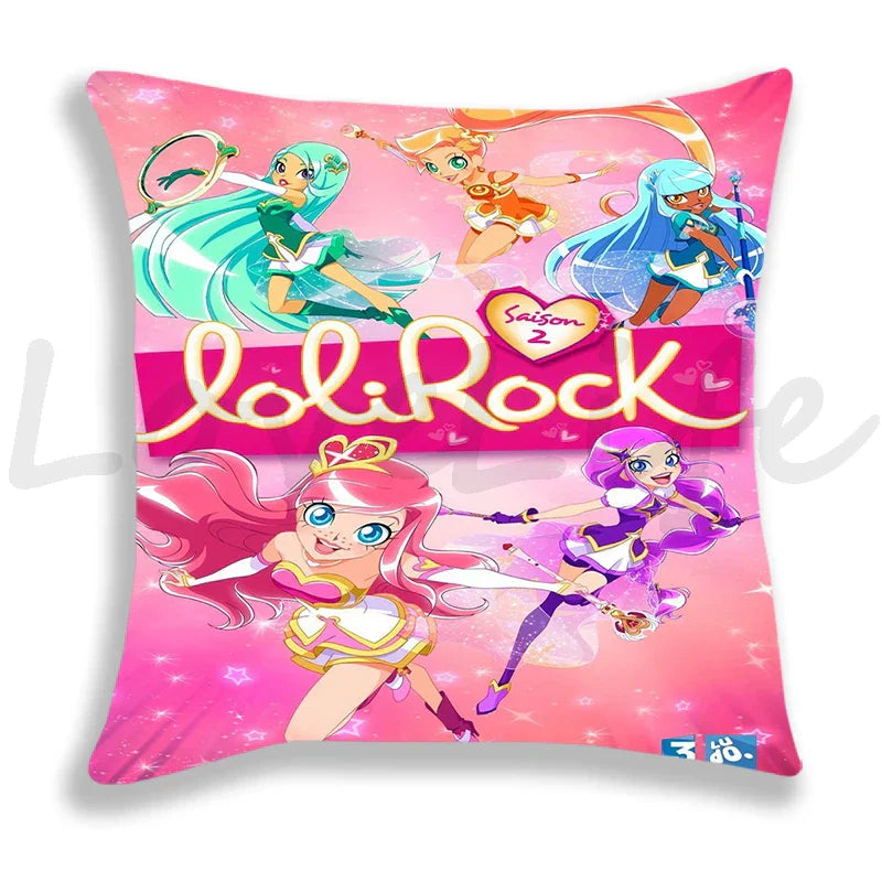 New LoliRock Pillow Case Cute Cartoon Pillowcase 45x45cm