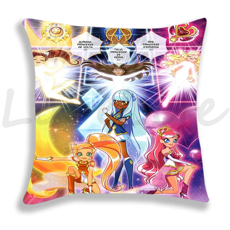 New LoliRock Pillow Case Cute Cartoon Pillowcase 45x45cm