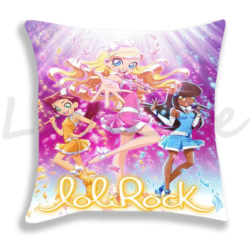 New LoliRock Pillow Case Cute Cartoon Pillowcase 45x45cm
