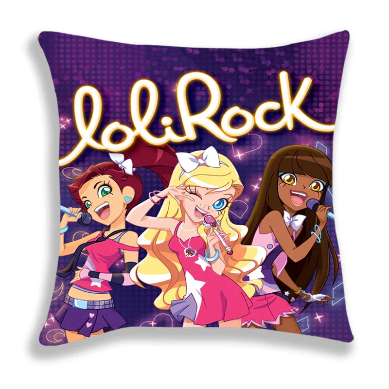 New LoliRock Pillow Case Cute Cartoon Pillowcase 45x45cm