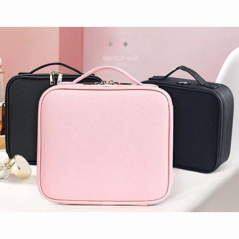 New Makeup Bag For Women Large Capacity Cosmetic Bags Beauty Salon Tattoos Nail Art Tool Bin Case