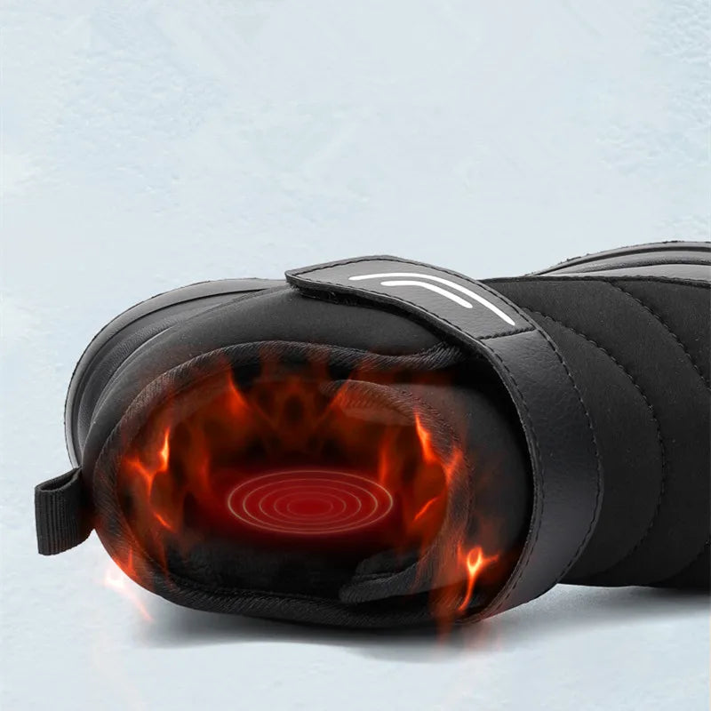 New Men Boots Winter With Fur 2023 Warm
