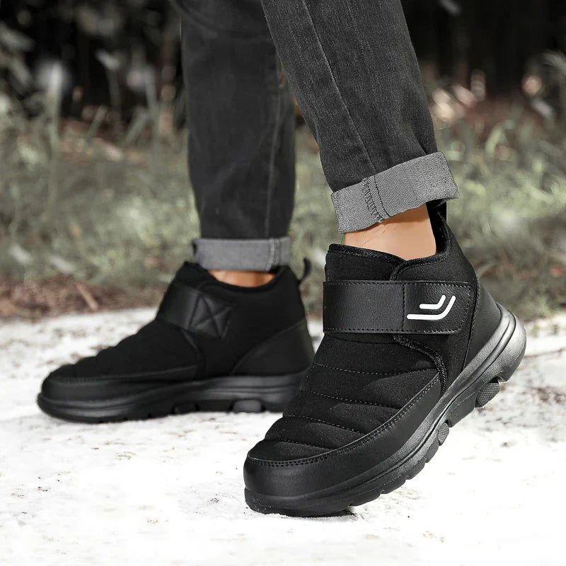 New Men Boots Winter With Fur 2023 Warm