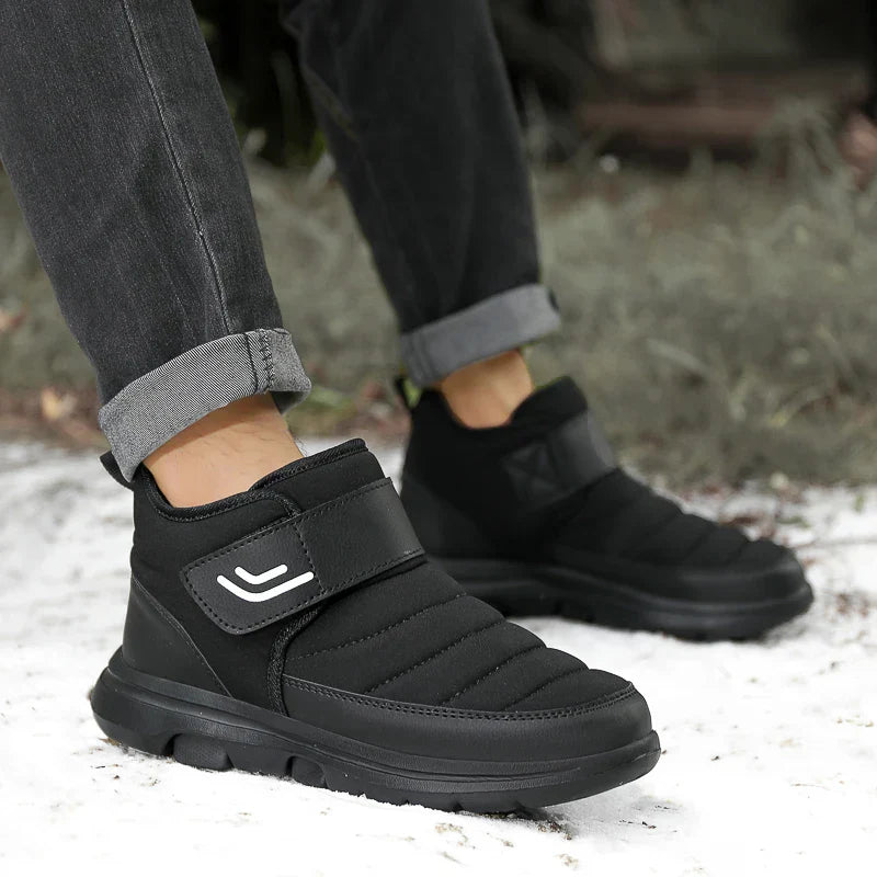 New Men Boots Winter With Fur 2023 Warm