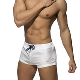 New Mens Swimming Trunks Classic Solid Color Three