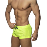 New Mens Swimming Trunks Classic Solid Color Three