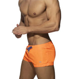 New Mens Swimming Trunks Classic Solid Color Three
