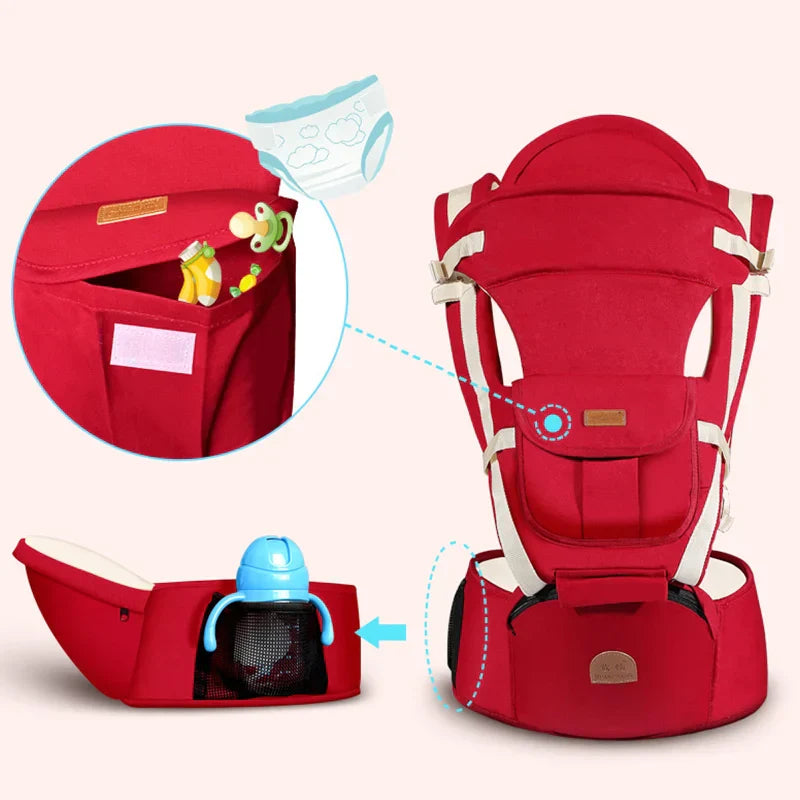 New Non-slip Ergonomic 3 In 1 Baby Carrier