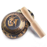 New Shining Gold Bowl Singing Bowl for Mindfulness