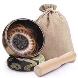 New Shining Gold Bowl Singing Bowl for Mindfulness