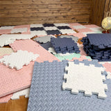 New Solid Color Baby Game Play Mat Formaldehyde Free And Odorless Protect Infants Children Splice Pad 16 Pieces 30×30CM Hot Sale