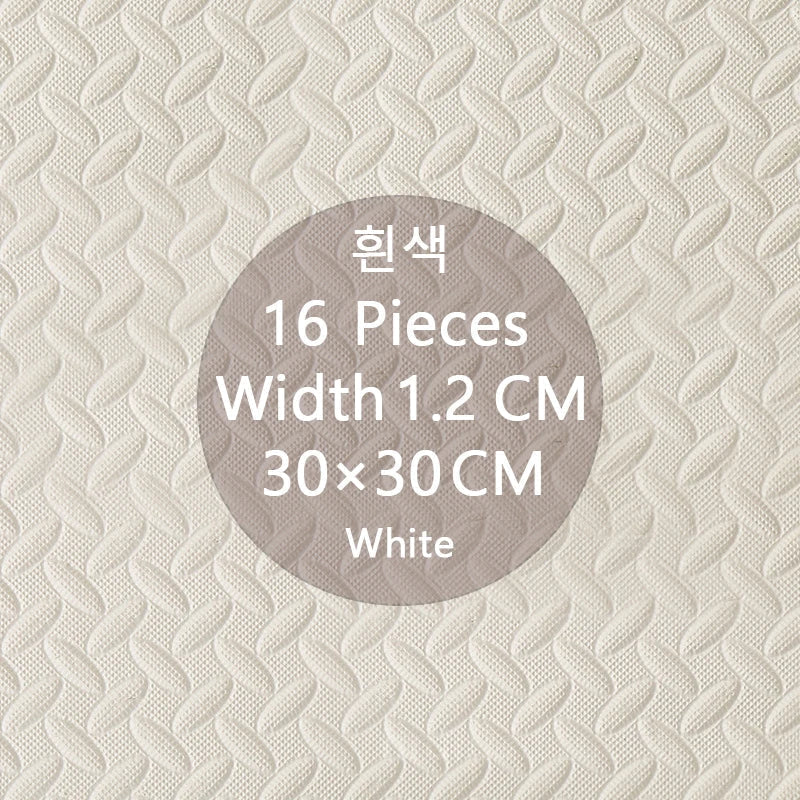 New Solid Color Baby Game Play Mat Formaldehyde Free And Odorless Protect Infants Children Splice Pad 16 Pieces 30×30CM Hot Sale
